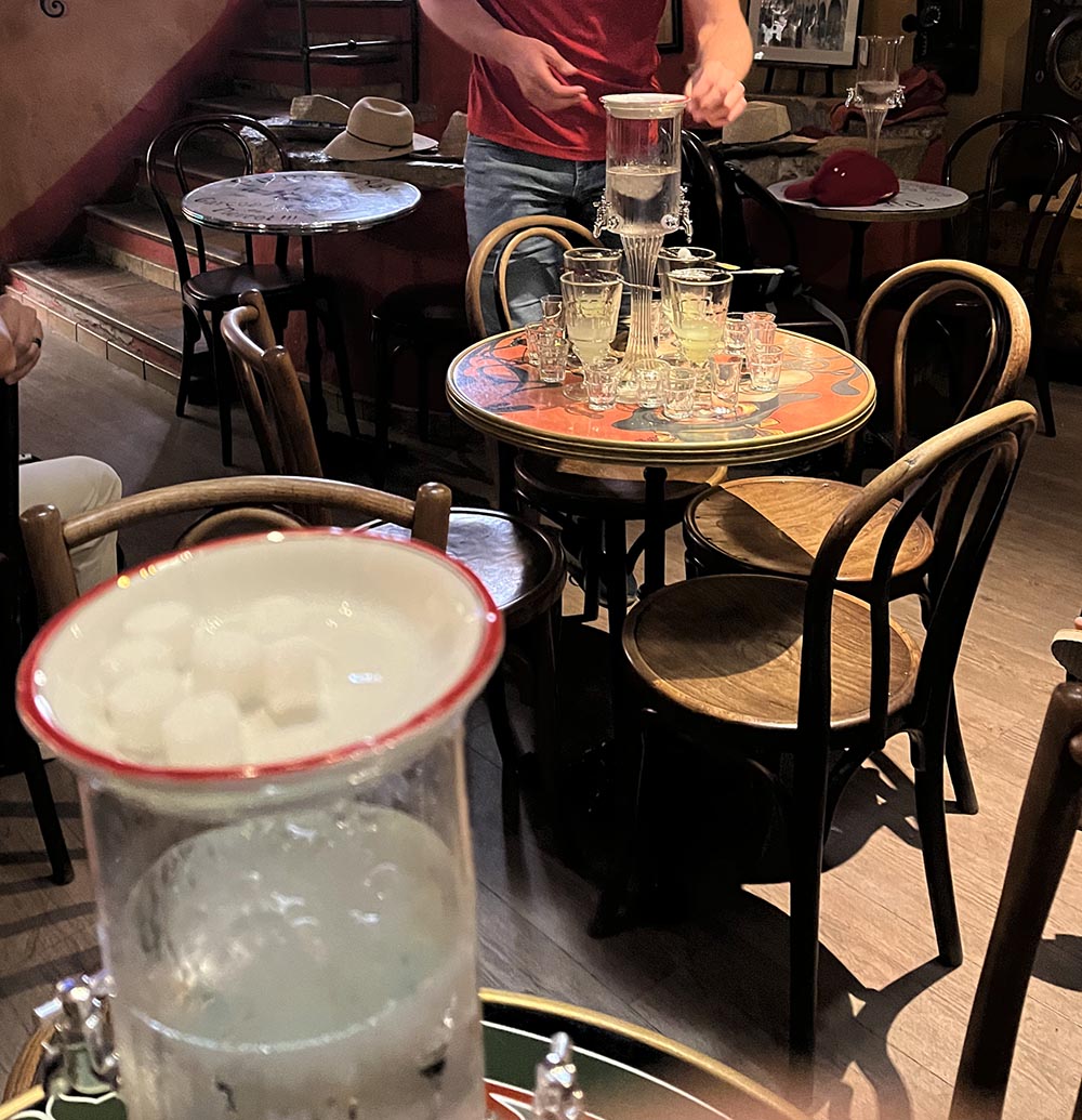 Absinthe Tasting in Antibes, France | The Travel Rooster
